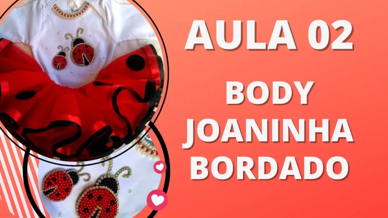 Como Fazer Body Personalizado Joaninha